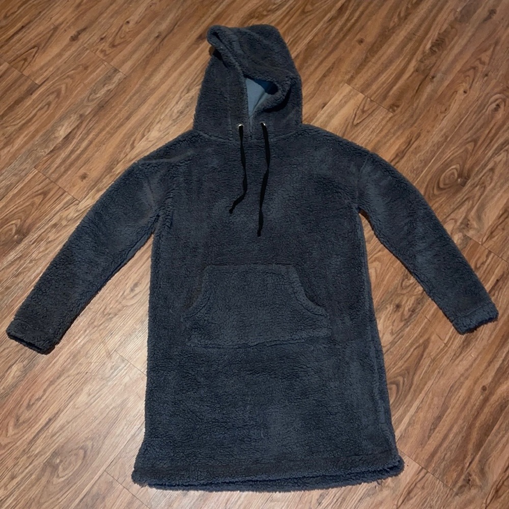 Super soft hoody dress.
